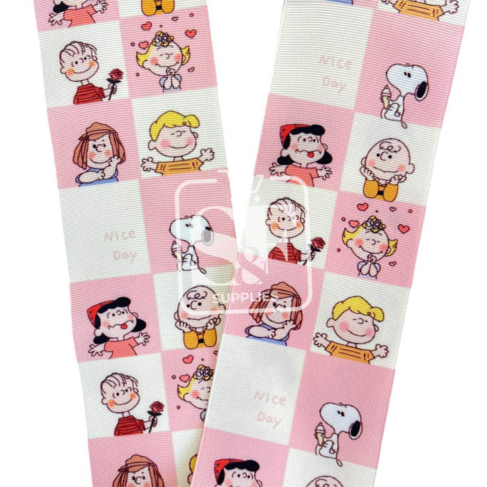 Yarda Estampado 7.5cm Snoopy Nice Day