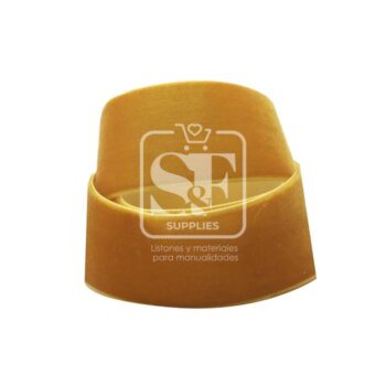 Yarda de Listón Terciopelo 3.8cm Mostaza