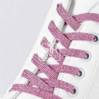 Par de Agujetas Elásticas Rosas