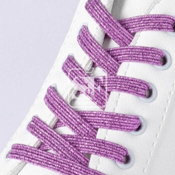 Par de Agujetas Elásticas Moradas