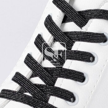 Par de Agujetas Elásticas Negras