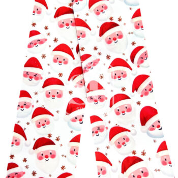 Yarda de Estampado 7.5cm Collage Rostro Santa