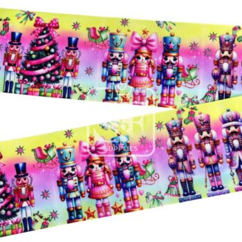 Yarda de Estampado 7.5cm Desfile Navideño