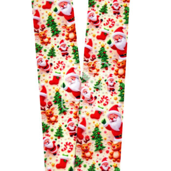 Yarda de Estampado 3.8 Santa y Reno 3D