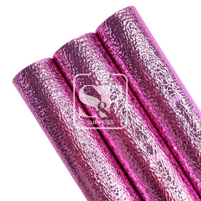 Tramo de Vinil Litchi Metálico Mexicano