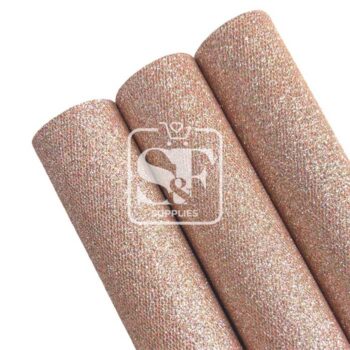 Tramo de Vinil Mini Glitter Rose Gold