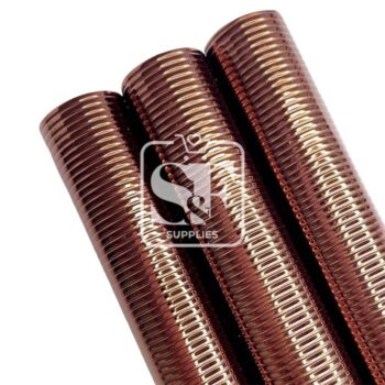 Tramo de Vinil Espejo Stripes Café