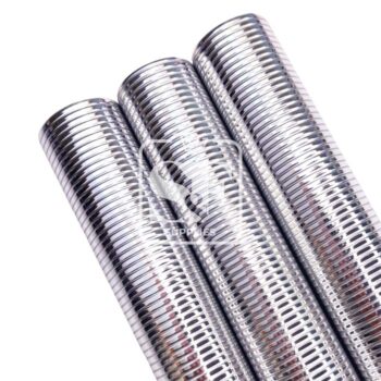 Tramo de Vinil Espejo Stripes Plateado