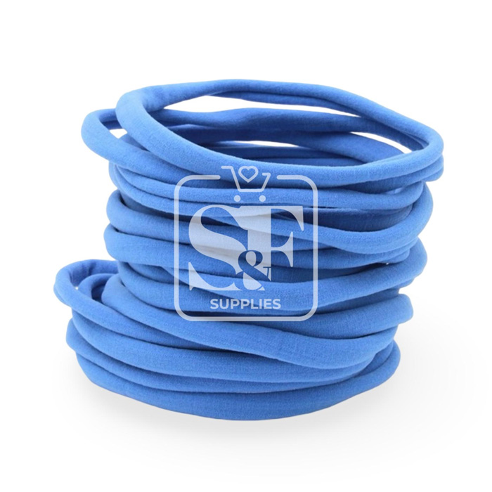 Bandita Elástica de Nylon Turquesa