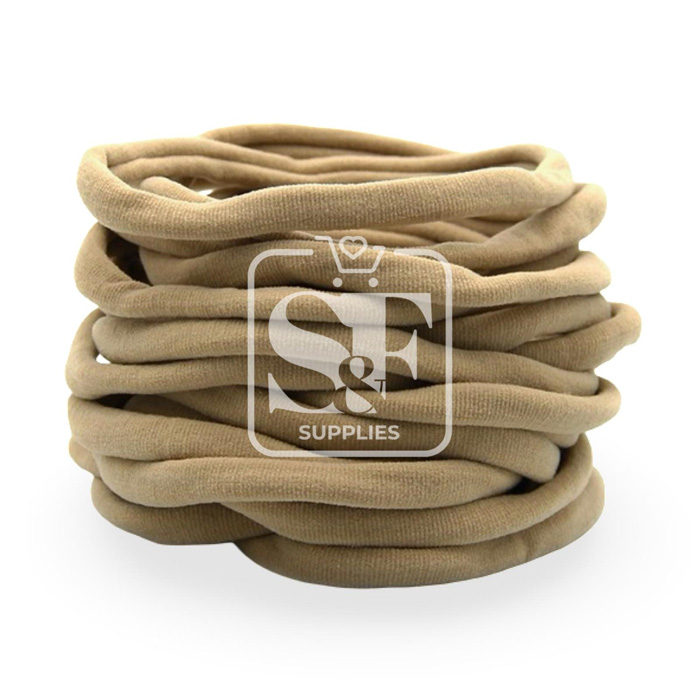 Bandita Elástica de Nylon Khaki