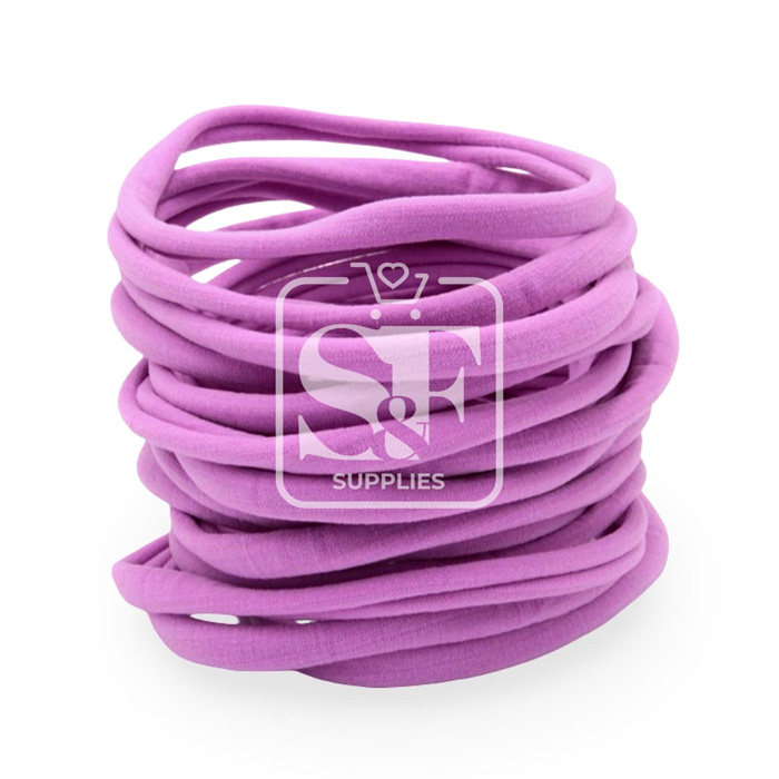 Bandita Elástica de Nylon Lila