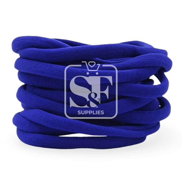 Bandita Elástica de Nylon Azul Rey