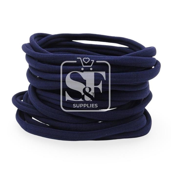 Bandita Elástica de Nylon Marino