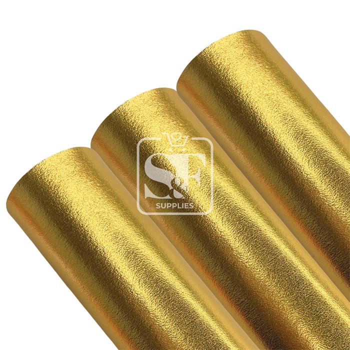 Tramo Mini Litchi Metalizado Dorado