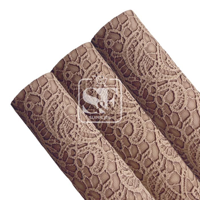 Tramo Vinil Repujado Vintage Cocoa