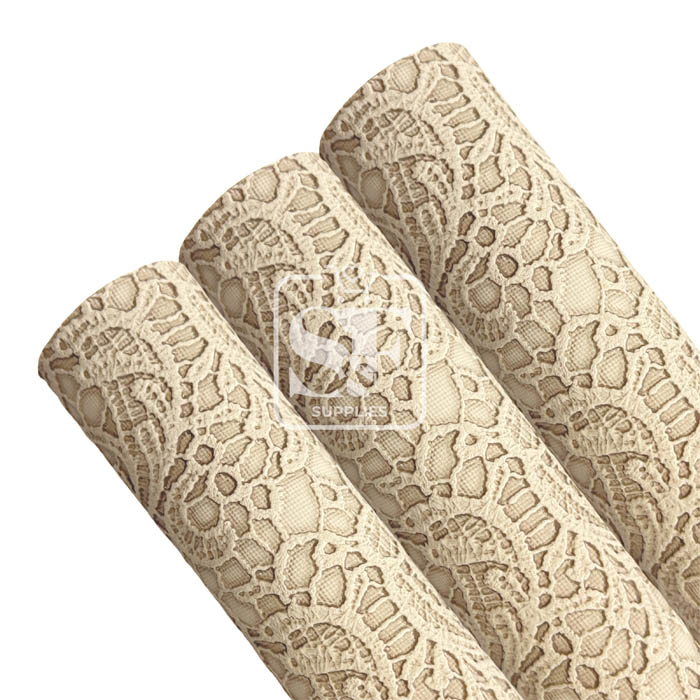 Tramo Vinil Repujado Vintage Beige