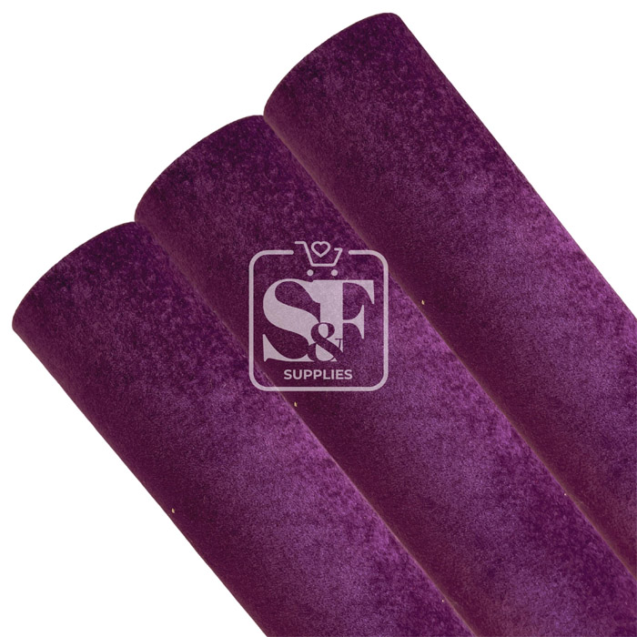 Tramo Vinil Terciopelo Uva