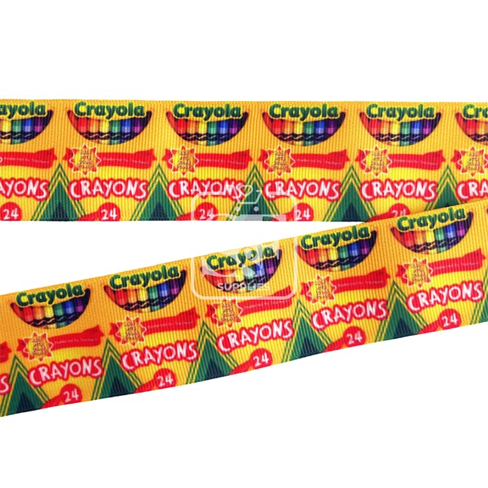 Yarda de Estampado 3.8cm Crayola 24