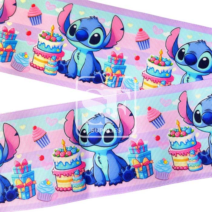 Yarda Estampado 7.5cm Stitch Postres