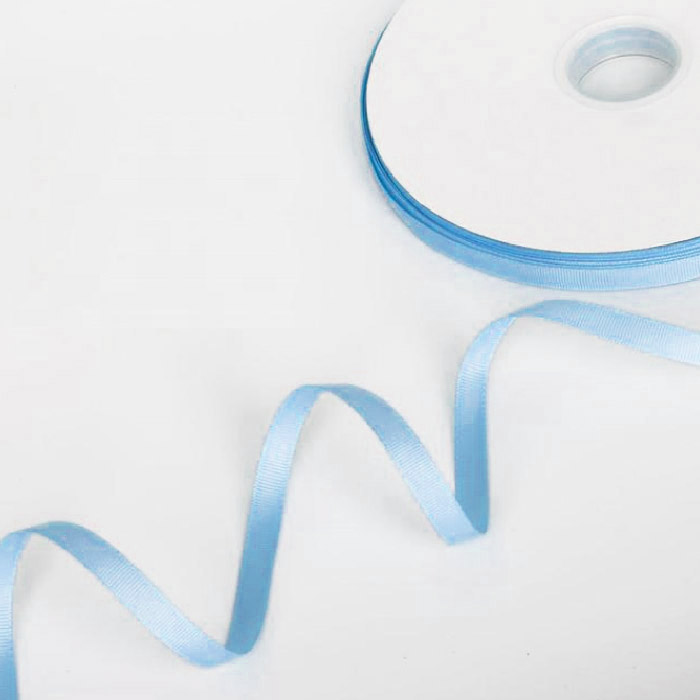 Rollo de Listón 1cm Acordonado Cielo