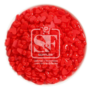 Kit de 10 Corazones Rojos