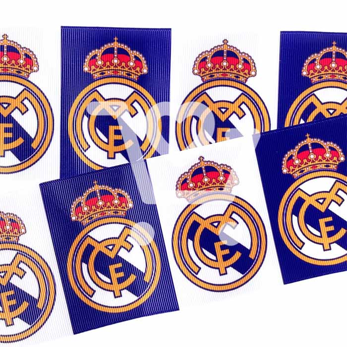 Yarda Estampado 7.5cm Real Madrid