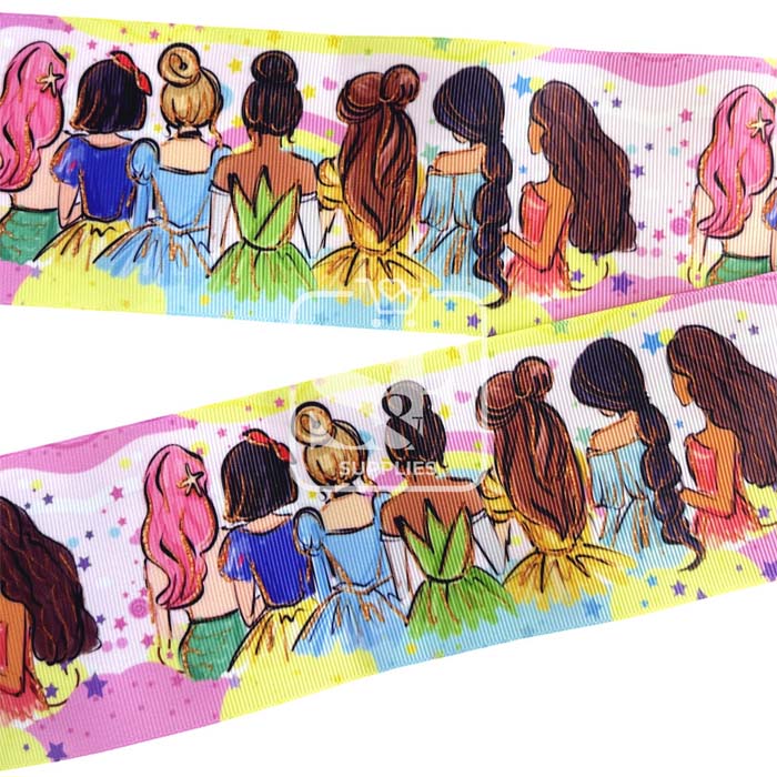 Yarda Estampado 7.5cm Princess Vibes