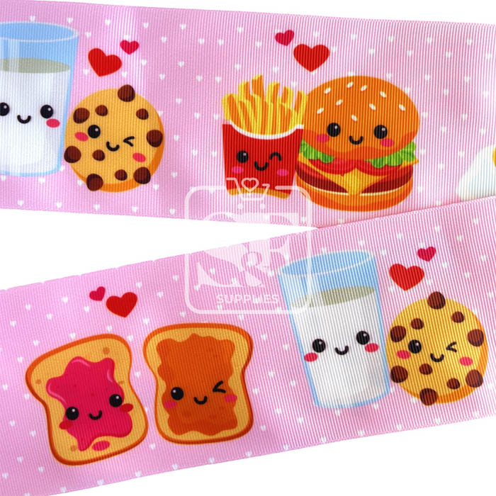 Yarda de Estampado 7.5cm You Are The Butter in My Jelly