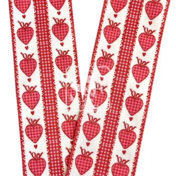 Yarda de Estampado 7.5cm Vintage Love