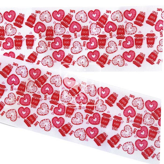 Yarda de Estampado 7.5cm Food Love