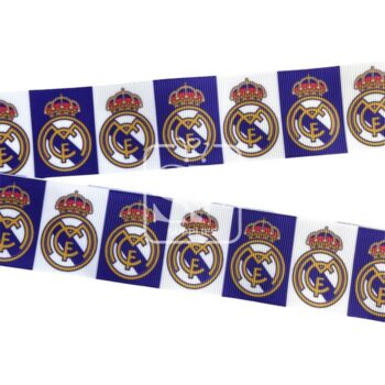 Yarda de Estampado 3.8cm Real Madrid