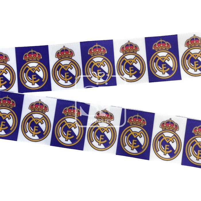 Yarda de Estampado 3.8cm Real Madrid