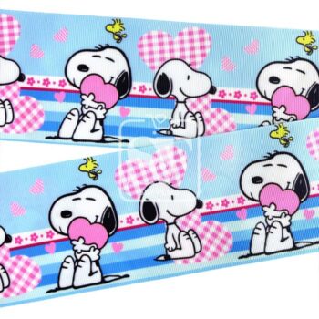 Yarda de Estampado 7.5cm Snoopy Love