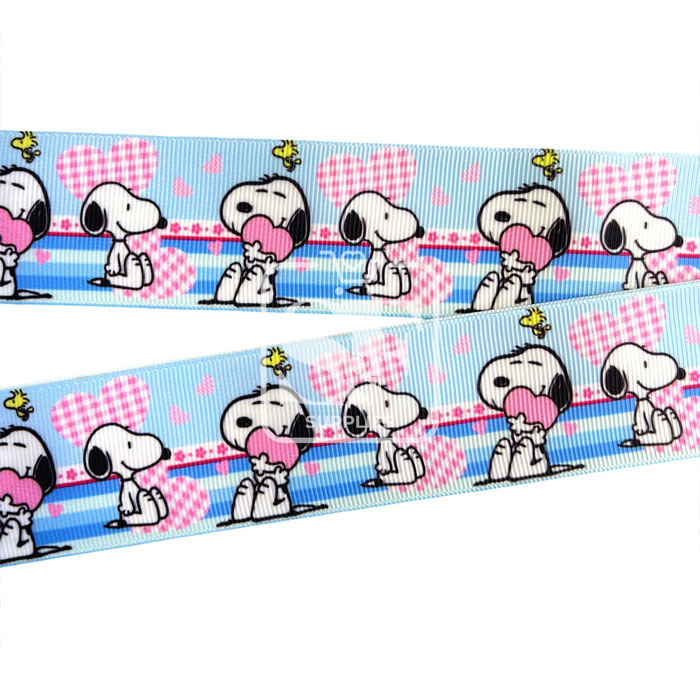 Yarda de Estampado 3.8cm Snoopy Love