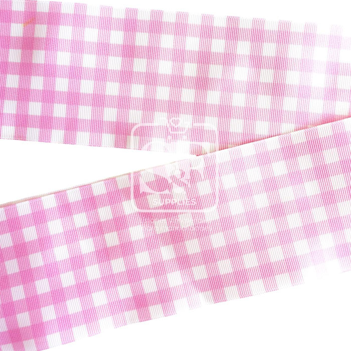 Yarda Estampado 7.5cm Picnic Rosa