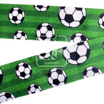 Yarda Estampado 7.5cm Balón en la Cancha